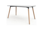Style Begonia Rectangular Dining Table 140cm White