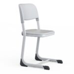 Style Elegant Chair with L-Shape Leg