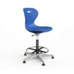 Style Felisa with Aluminum Star Base, Glides and Draft kit
