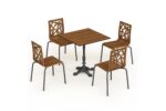 Style Honeysuckle Square Table 76cm - Image 2