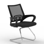 Y03 Visitor Chair Mesh Black