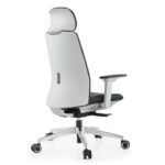 SOF4 High Back Ergonomic Chair PU Grey - Image 2