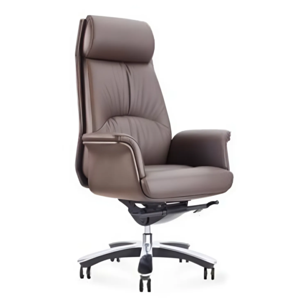SOF7 High Back Ergonomic Chair PU Brown