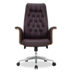 ST-1486A-BK High Back Executive Chair Brown - Image 2