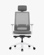 1281A-HS Ergonomic High Back Mesh Chair Grey