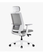 1281A-HS Ergonomic High Back Mesh Chair Grey - Image 3