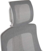 MF 501A-HS Ergonomic High Back Full Mesh Chair Grey - Image 3