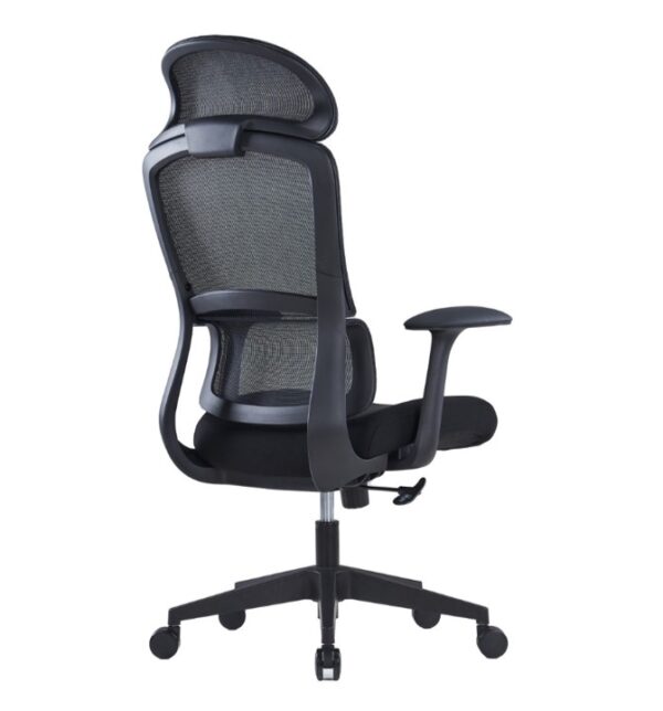 CH-056A Ergonomic High Back Mesh Chair Black - Image 3