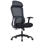 CH-056A Ergonomic High Back Mesh Chair Black