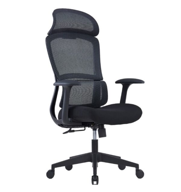 CH-056A Ergonomic High Back Mesh Chair Black