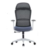 CH-056A Ergonomic High Back Mesh Chair Grey - Image 2