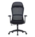 CH-056A Ergonomic High Back Mesh Chair Black - Image 2
