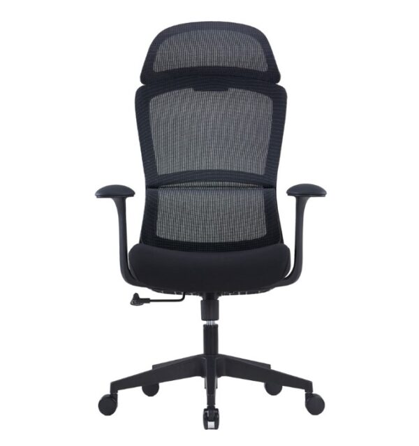 CH-056A Ergonomic High Back Mesh Chair Black - Image 2