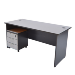 GR120+M3 Rectangular Desk Melamine Grey