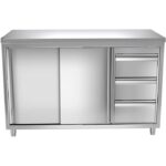 Style Stainless Steel Base Cabinet - Image 2