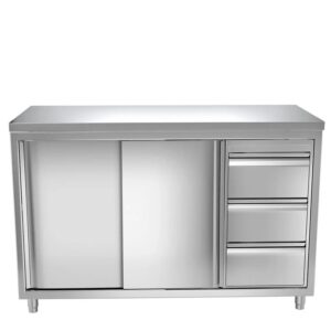 Style Stainless Steel Base Cabinet