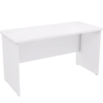 WH160 Rectangular Desk Melamine White