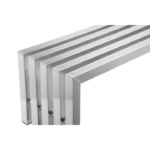 Style Long Seat Metal Bench - Image 2