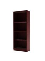 MH Full Height Wooden Cabinet Melamine Mahogany - Image 2