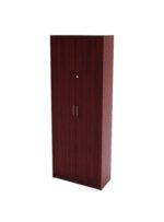 MH Full Height Wooden Cabinet Melamine Mahogany