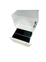 ST-WH 3 Drawer Mobile Pedestal Steel White - Image 4