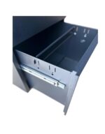 ST-BLCK 3 Drawer Mobile Pedestal Steel Black - Image 3