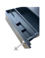 ST-BLCK 3 Drawer Mobile Pedestal Steel Black - Image 2
