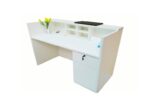 Style 103-RT160-Reception Desk 160cm White - Image 2